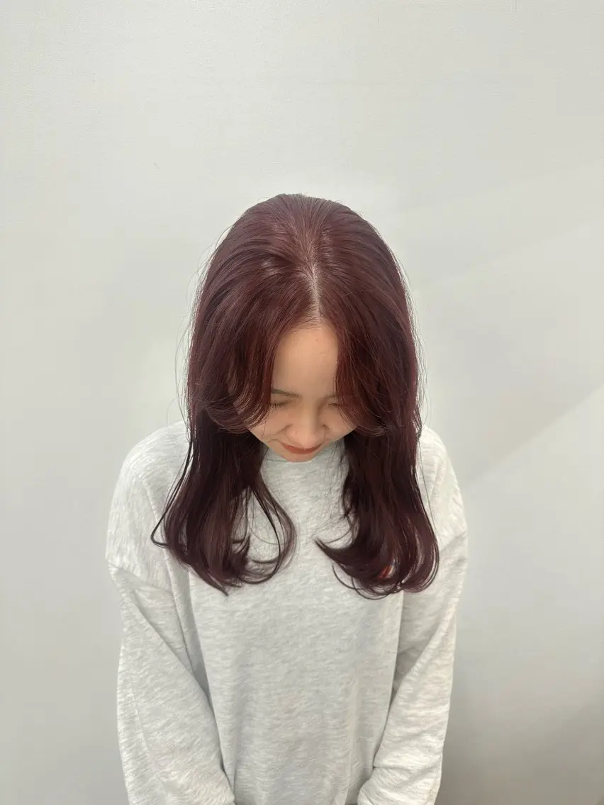 💗人気No.2💗《1日1名様限定🐰》【艶髪ワンカラー🦄】➕【9stepトリートメント🫧🌈】の写真