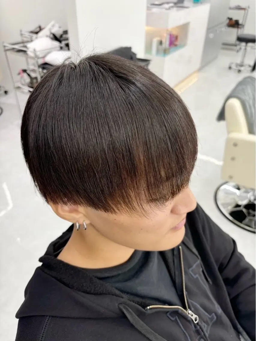 ショート メンズ 縮毛矯正 トリートメント TACE AYANOのヘアスタイル