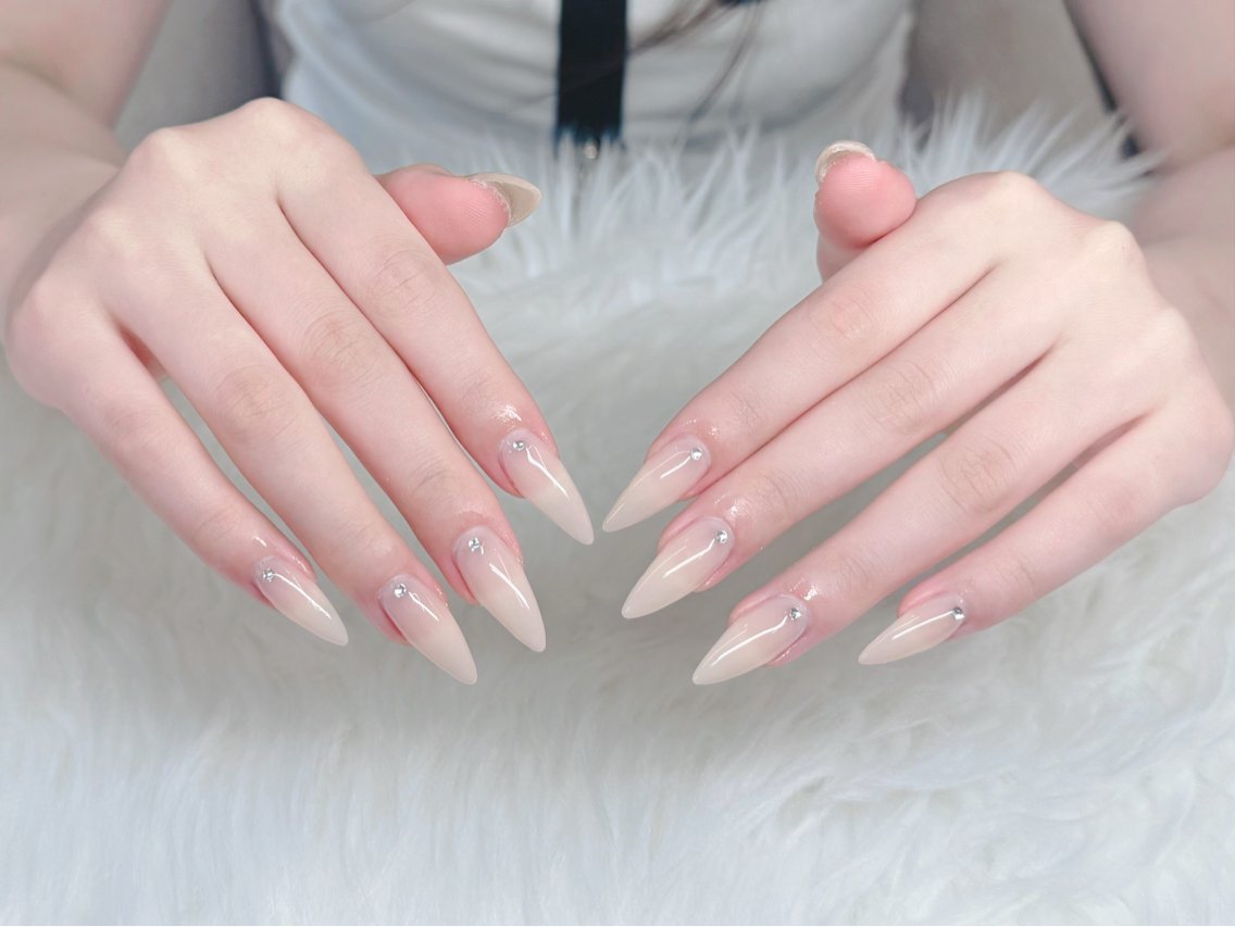 ネイル ワンカラーネイル スカルプネイル シンプルネイル ネイルチップ ハンドネイル GOHOUBI Nail 心斎橋店のネイルデザイン