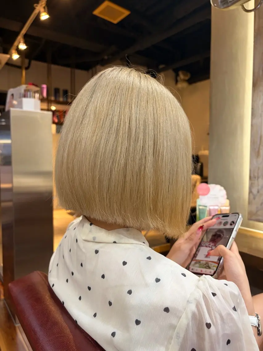 ショート ボブカット 🫧Yuri🫧のヘアスタイル
