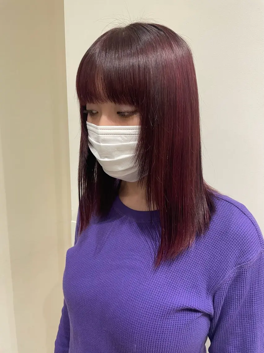 ミディアム カラー izumi /渋谷のヘアスタイル