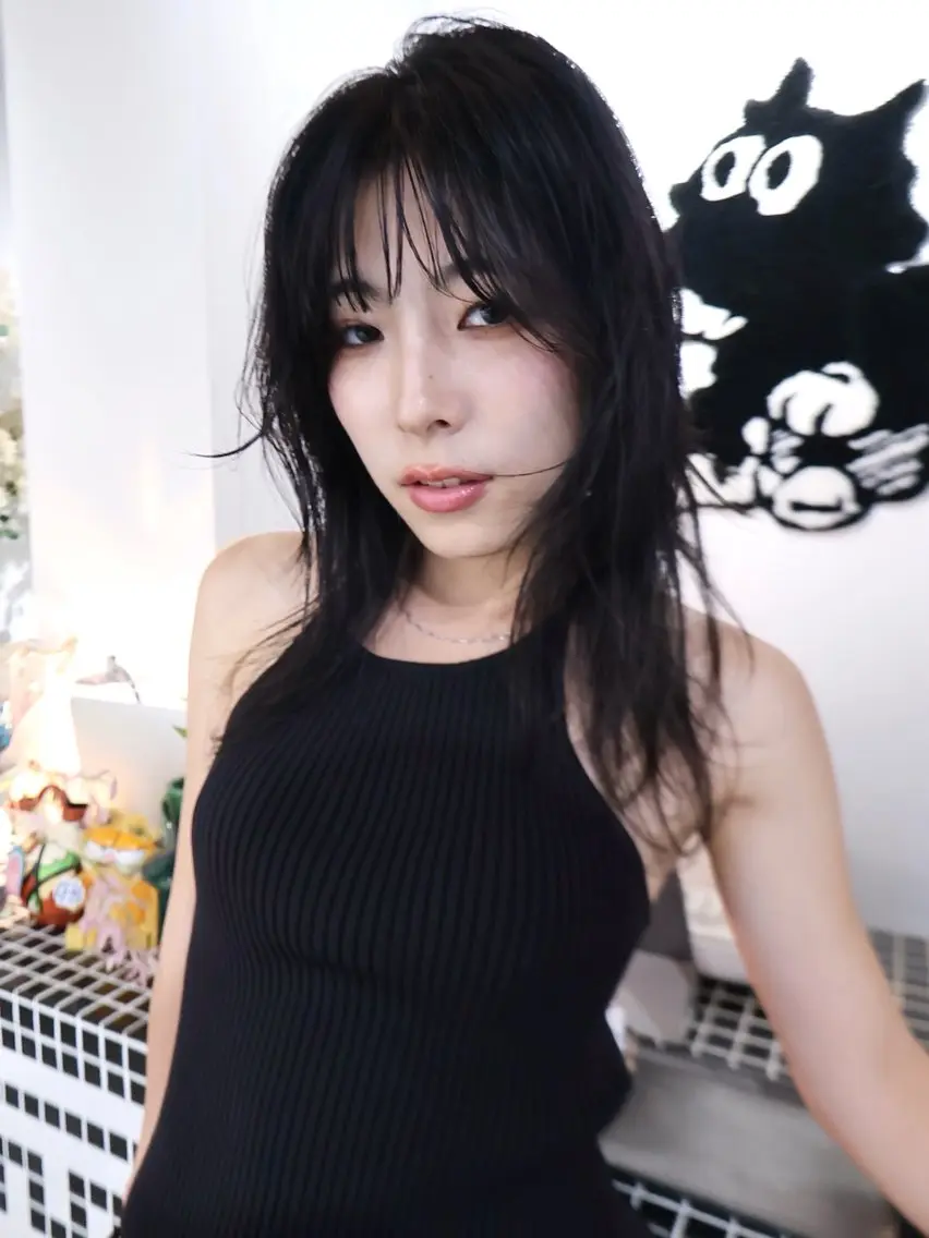 ロング カット ヘアカラー ボブ/レイヤー 学芸大学SaKuraのヘアスタイル