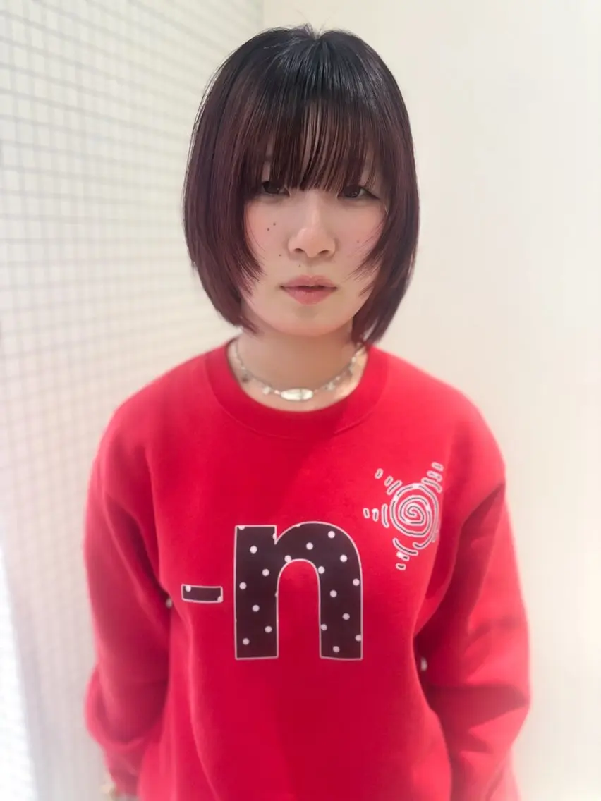 ショート カラー マナ🐩メンズカット /パーマモデル募集のヘアスタイル