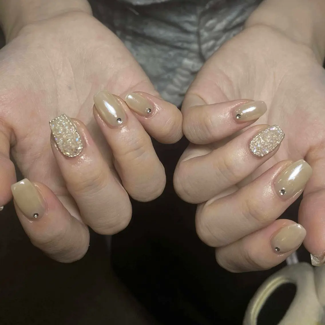 ネイル 韓国ネイル ワンホンネイル ハンドネイル ハンドケア Kawaii _Nailのネイルデザイン