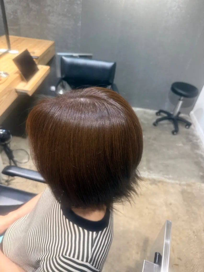 カラー 西村 颯世のヘアスタイル