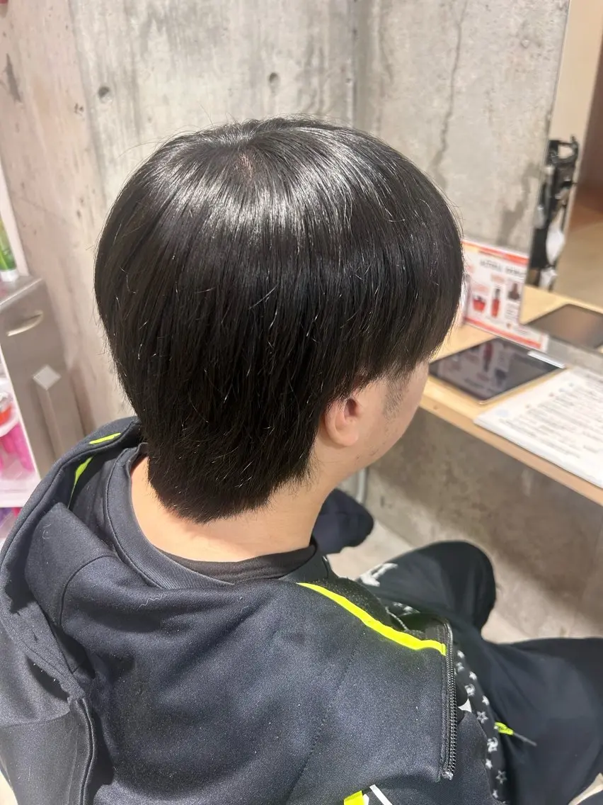 メンズ 中村絵里奈💇メンズ カットモデル✂️のヘアスタイル