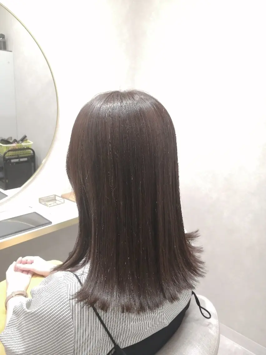 カット+カラー+oggiotto11工程スタンダードトリートメントの写真