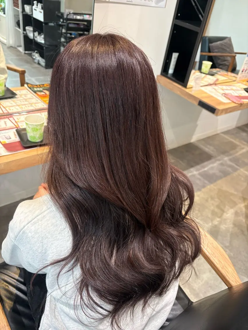 ロング カット ヘアカラー AVANCE泉大津店 加茂瑞希のヘアスタイル