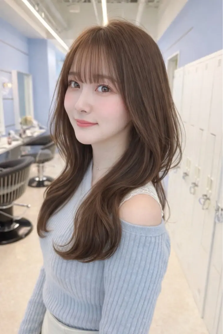 ロング カット ヘアカラー 🌺KYOKA/ レイヤーカットのヘアスタイル