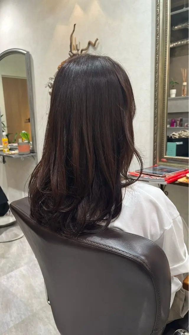 ロング REGO Hair &eye salonのヘアスタイル