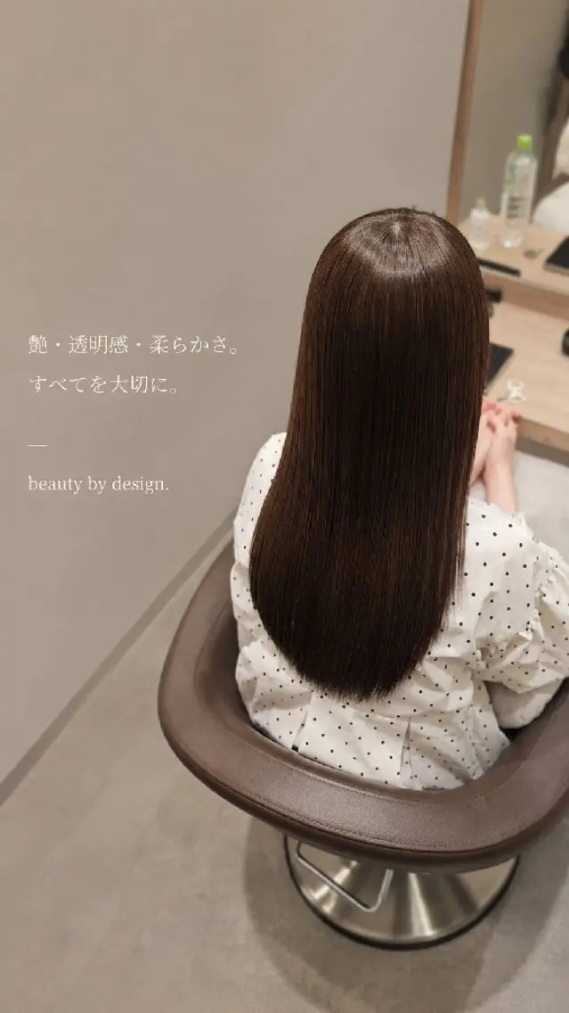 セミロング カラー 透明感カラー 髪質改善 縮毛矯正 カット ヘアカラー 縮毛矯正 トリートメント 【垢抜けカラー/ 縮毛矯正】Taikiのヘアスタイル
