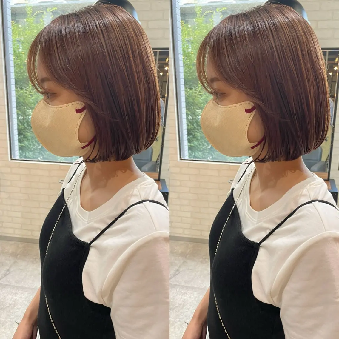 スタイリングレクチャー付き★似合わせカット+瞬間髪質改善クイックトリートメント¥6600→¥3500の写真