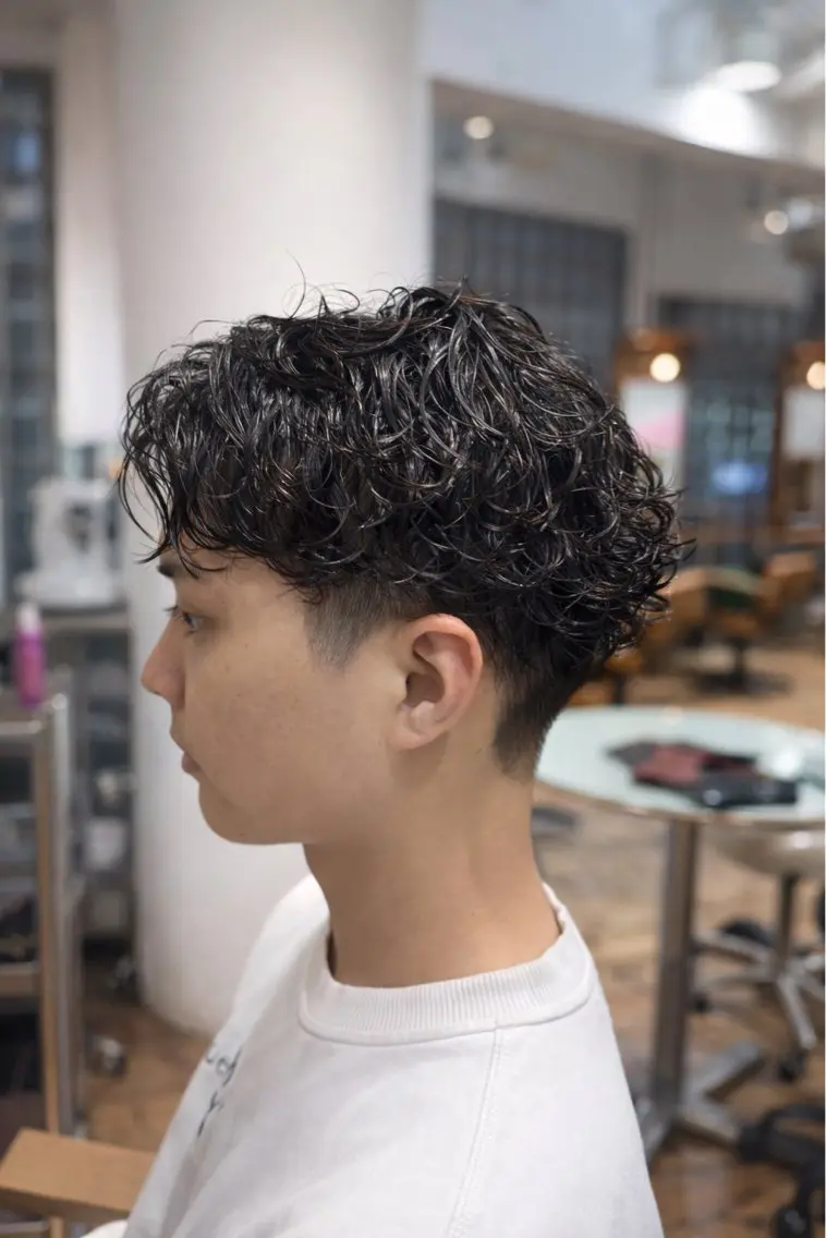 【平日夜限定🌙】メンズパーマ特化✂️（波巻き/ツイスパ/プードル対応）最終受付17じゃあ半から​〜​の写真