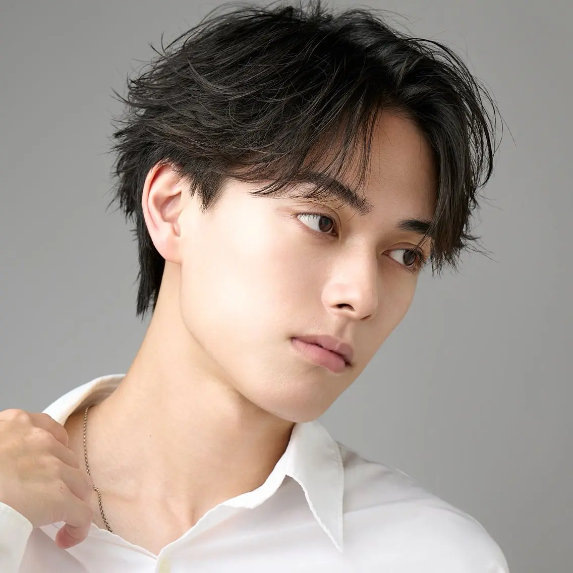 ショート カット 縮毛矯正 【メンズ縮毛矯正】 笹目 純のヘアスタイル