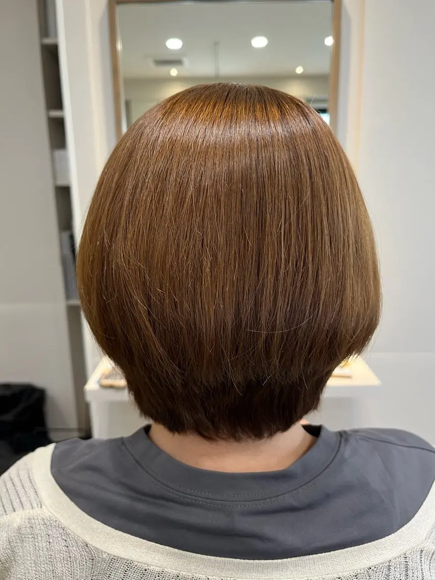 ショート 小鴨 美佳のヘアスタイル