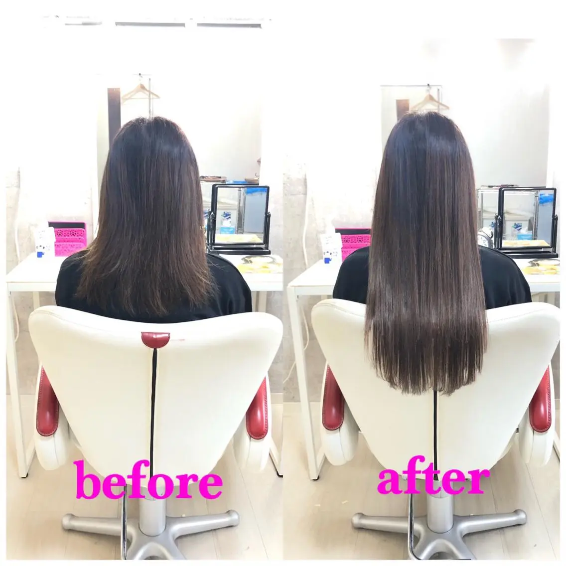 ロング エクステ 🌸ドレスアップ 心斎橋店🌸のヘアスタイル