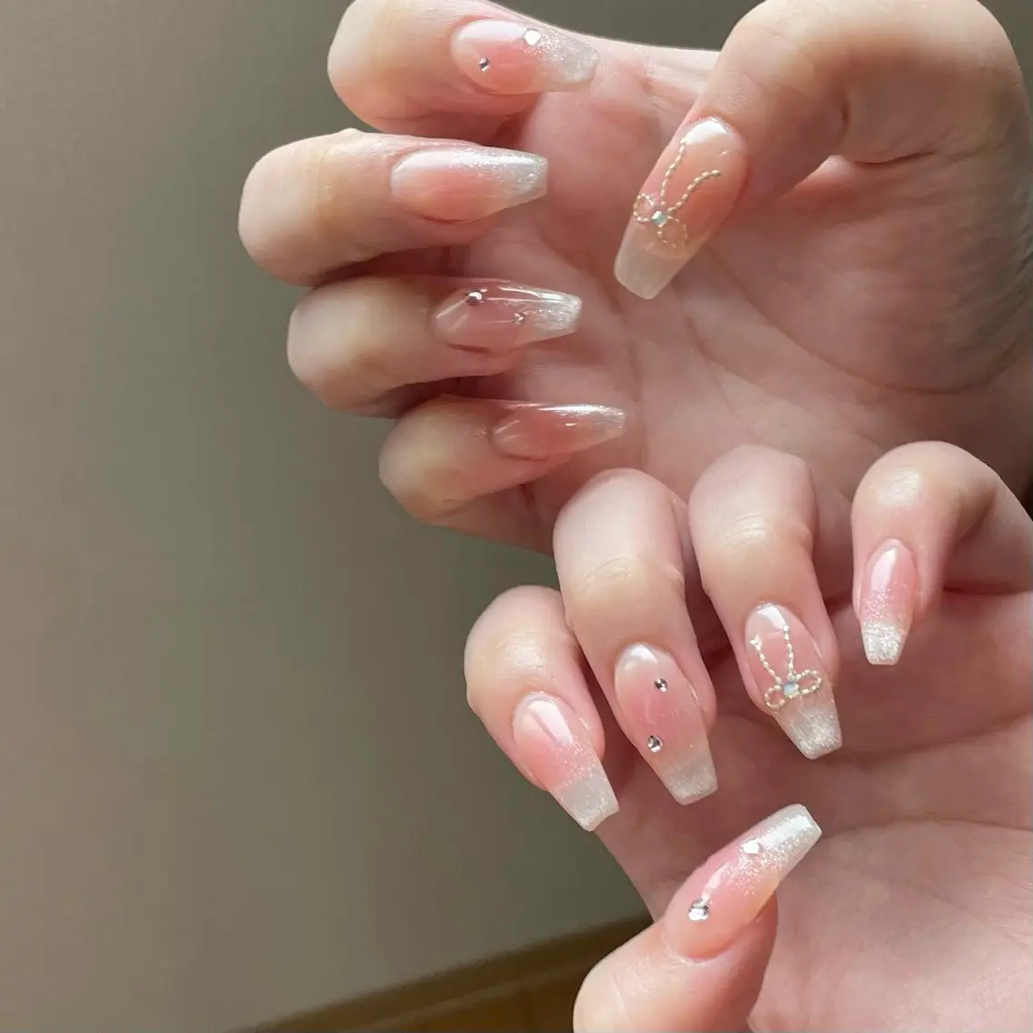 ネイル 長さ出し ネイルチップ nail salon BOM（ポム）のネイルデザイン