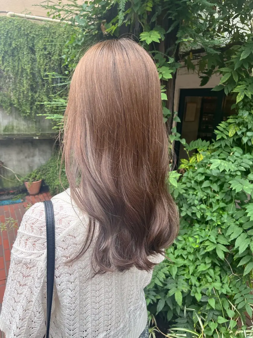 ロング カラー ヘアカラー トリートメント 🫧透明感カラー/ Ami🫧のヘアスタイル