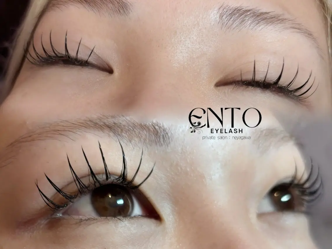 マツエク・マツパ Cカール Ento nail&eyeのマツエク・マツパデザイン