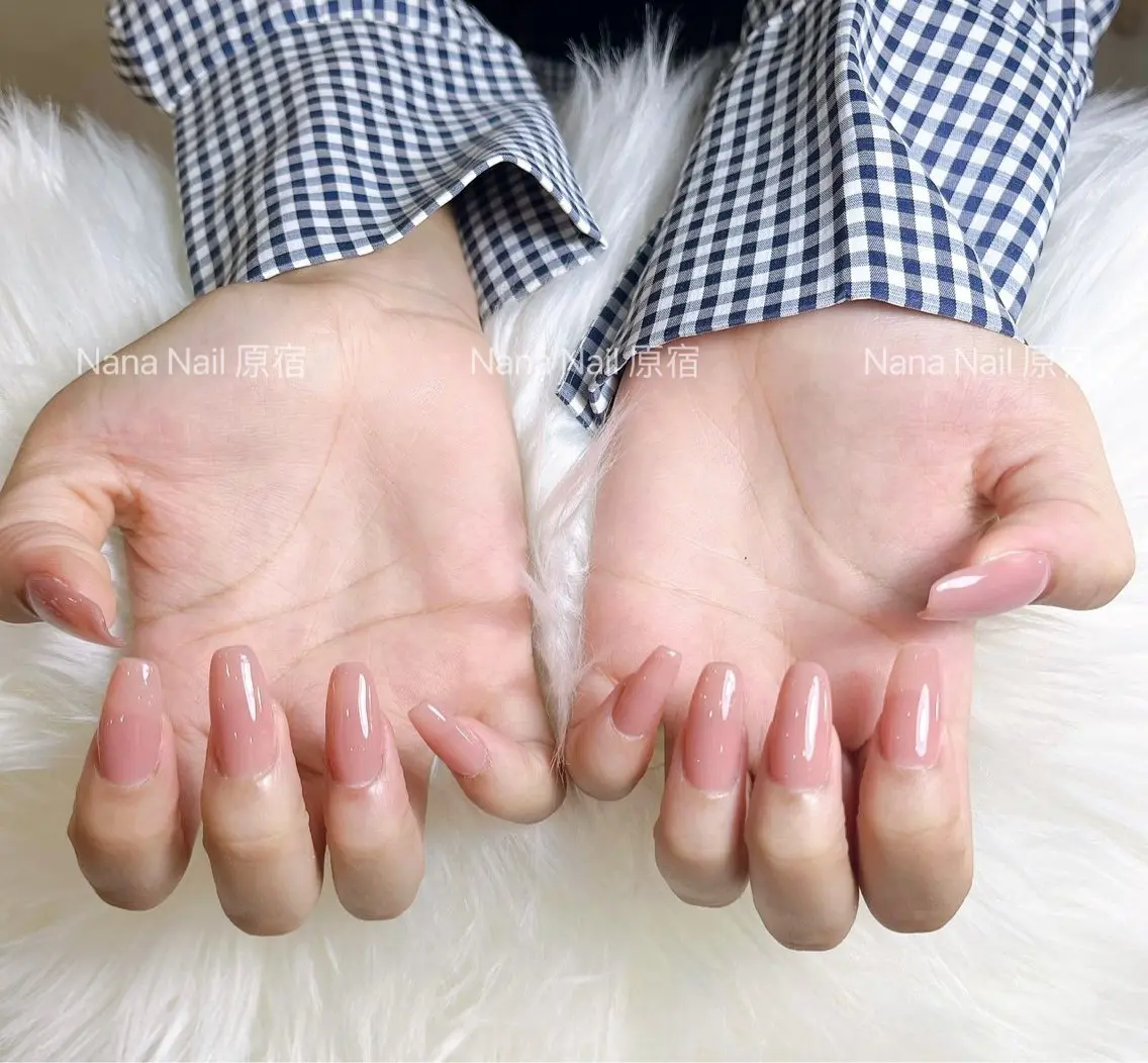 ネイル ワンカラーネイル ネイルチップ ハンドネイル Unicorn Nail原宿表参道のネイルデザイン