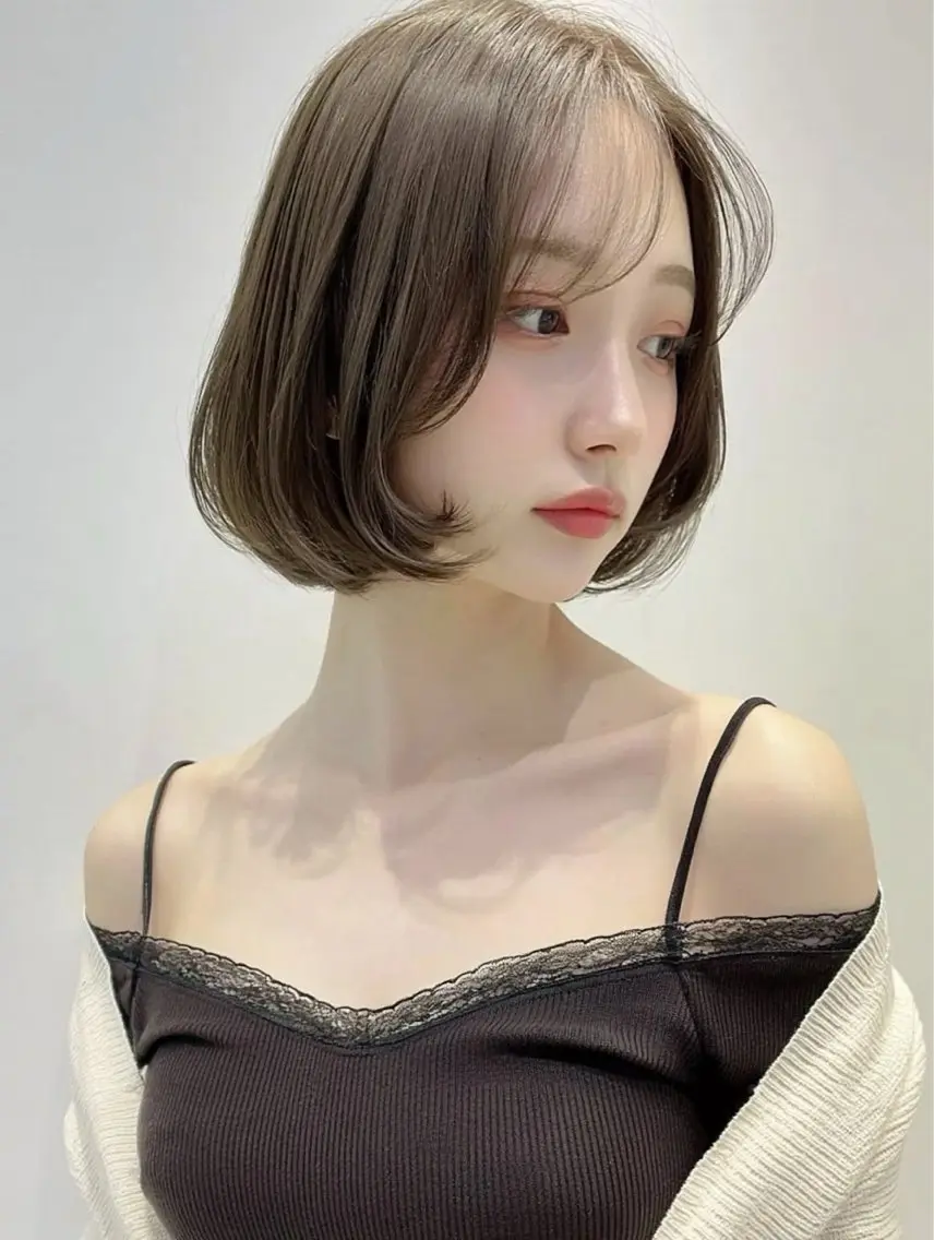 カラー ベージュカラー ブリーチ ケアブリーチ ケアカラー 透明感カラー ヘアカラー トリートメント 韓国風|透明感 🥣 ͗ ͗rionのヘアスタイル