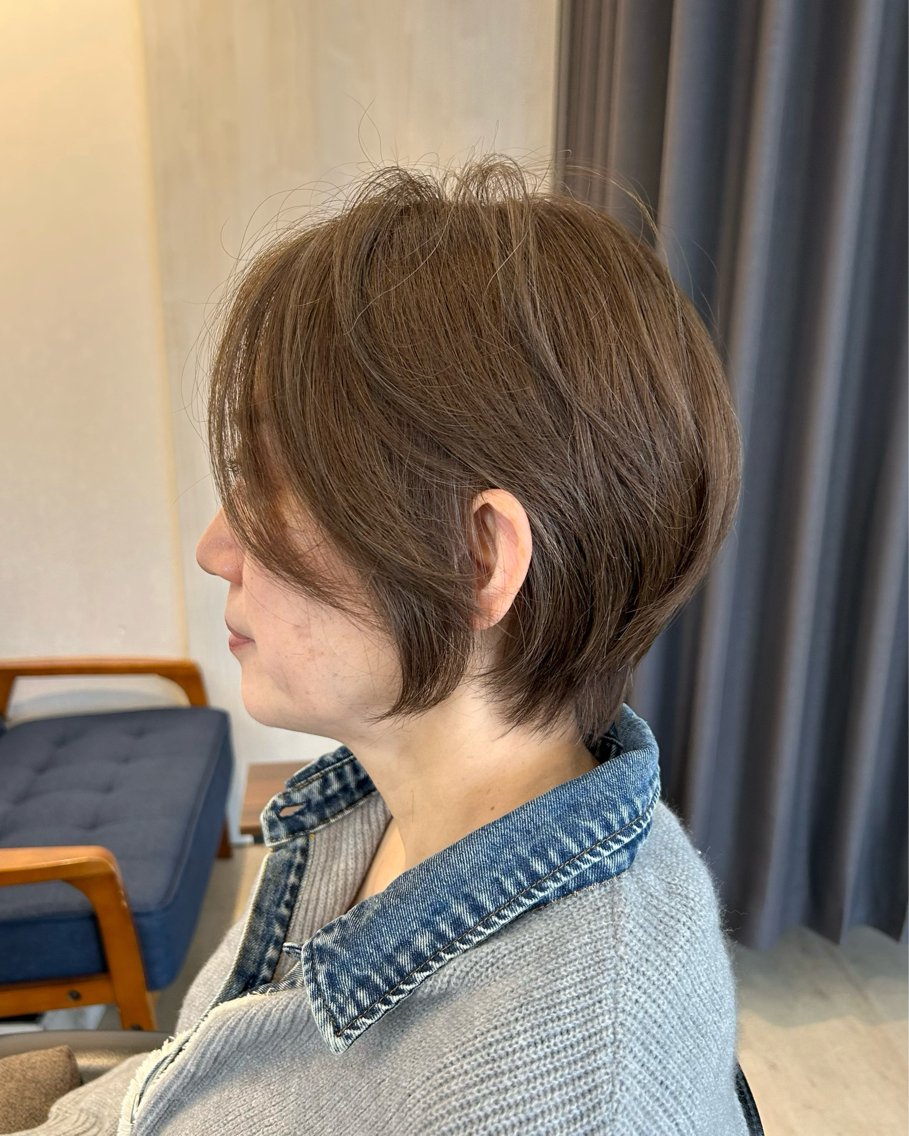 ショート カラー カット ヘアカラー 🌟ショート× 似合わせ🌟ナオヤのヘアスタイル