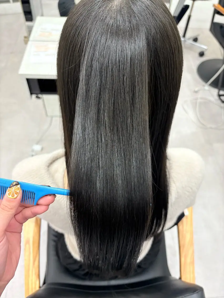 【💎寒色限定💎】ワンカラー➕トリートメント 🧴ご新規様限定炭酸シャンプーサービスの写真