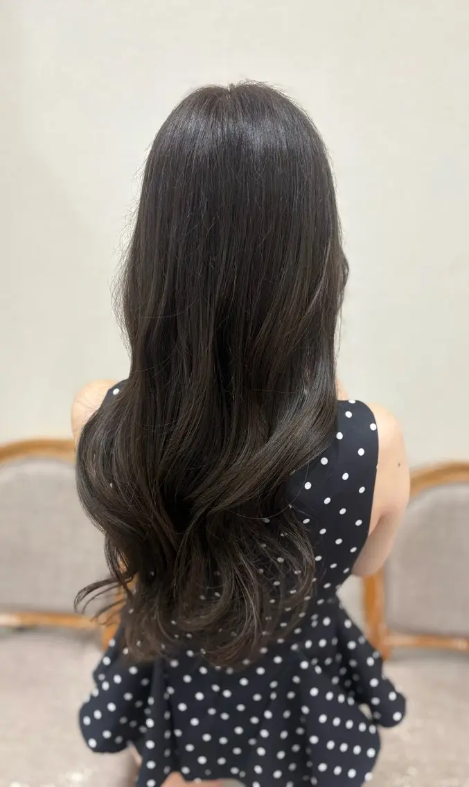 ロング カラー 透明感カラー カット ヘアカラー トリートメント 大阪梅田/ CHISAKI🎀のヘアスタイル