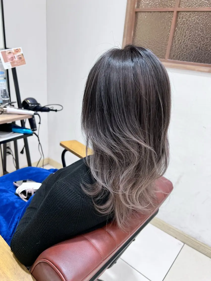 ロング カラー ヘアカラー 髪質改善カラーリスト /根本雄貴のヘアスタイル