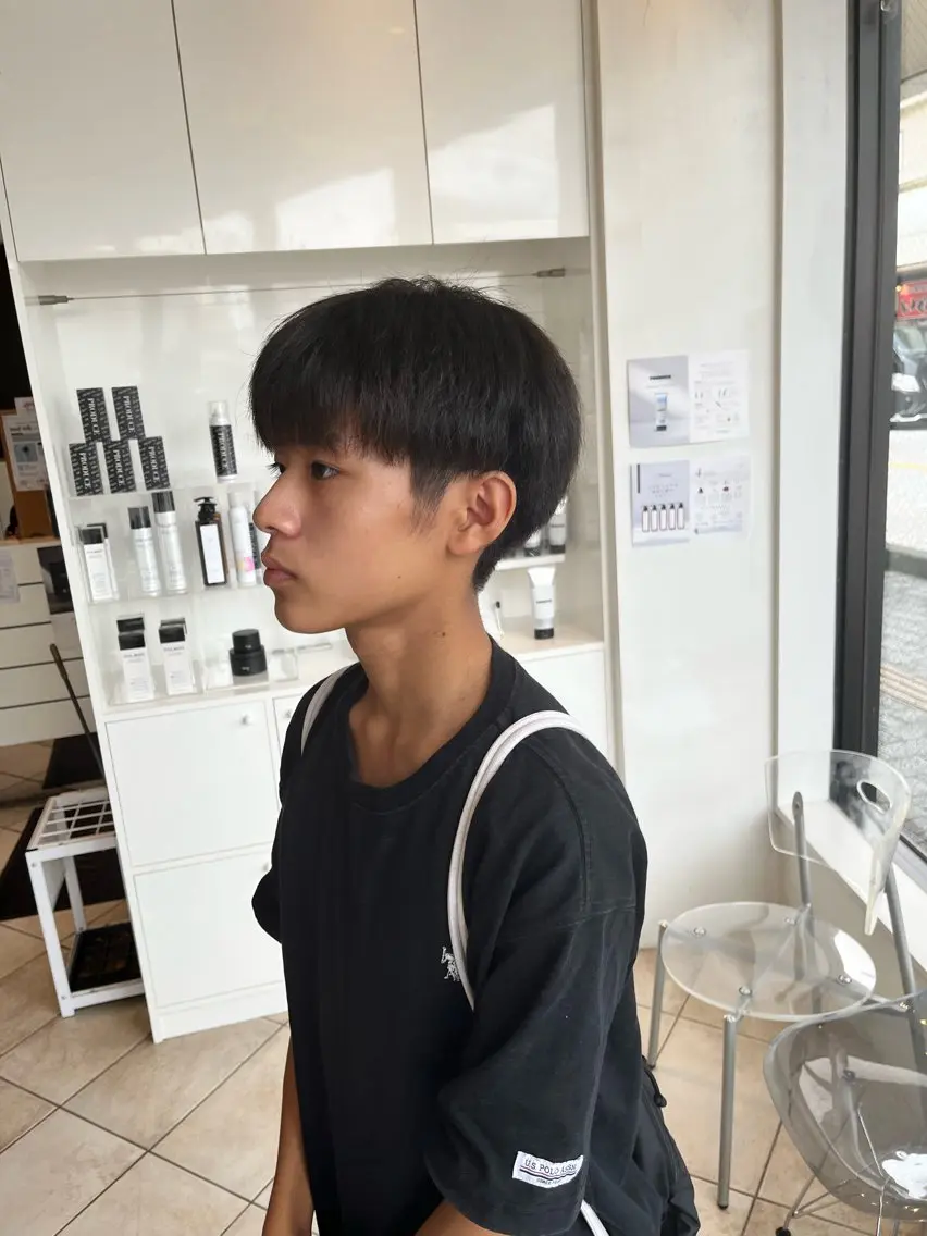 ショート メンズ 【メンズカット】 ✂️モデル募　市村のヘアスタイル