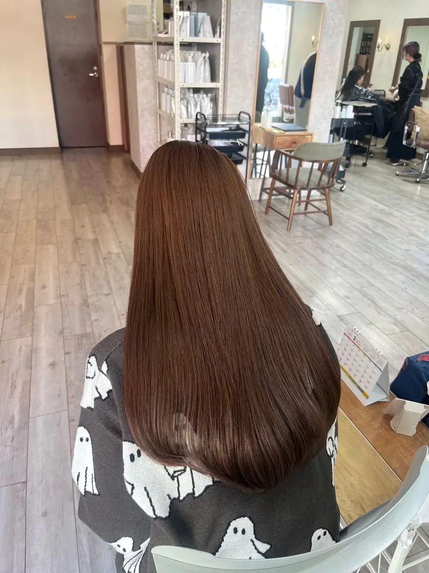 ロング カラー 村田梨乃/ minim hairのヘアスタイル