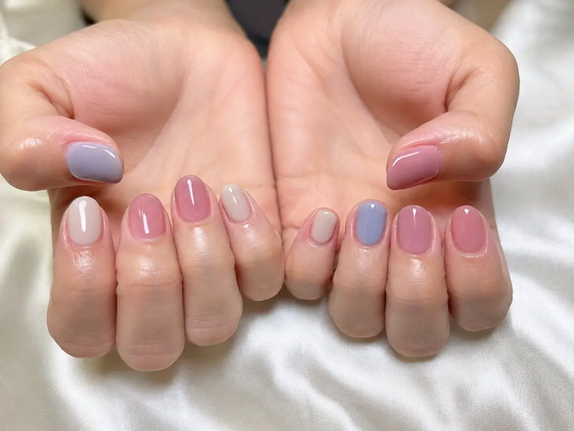 ネイル ハンドネイル ハンドケア ゆう .のネイルデザイン