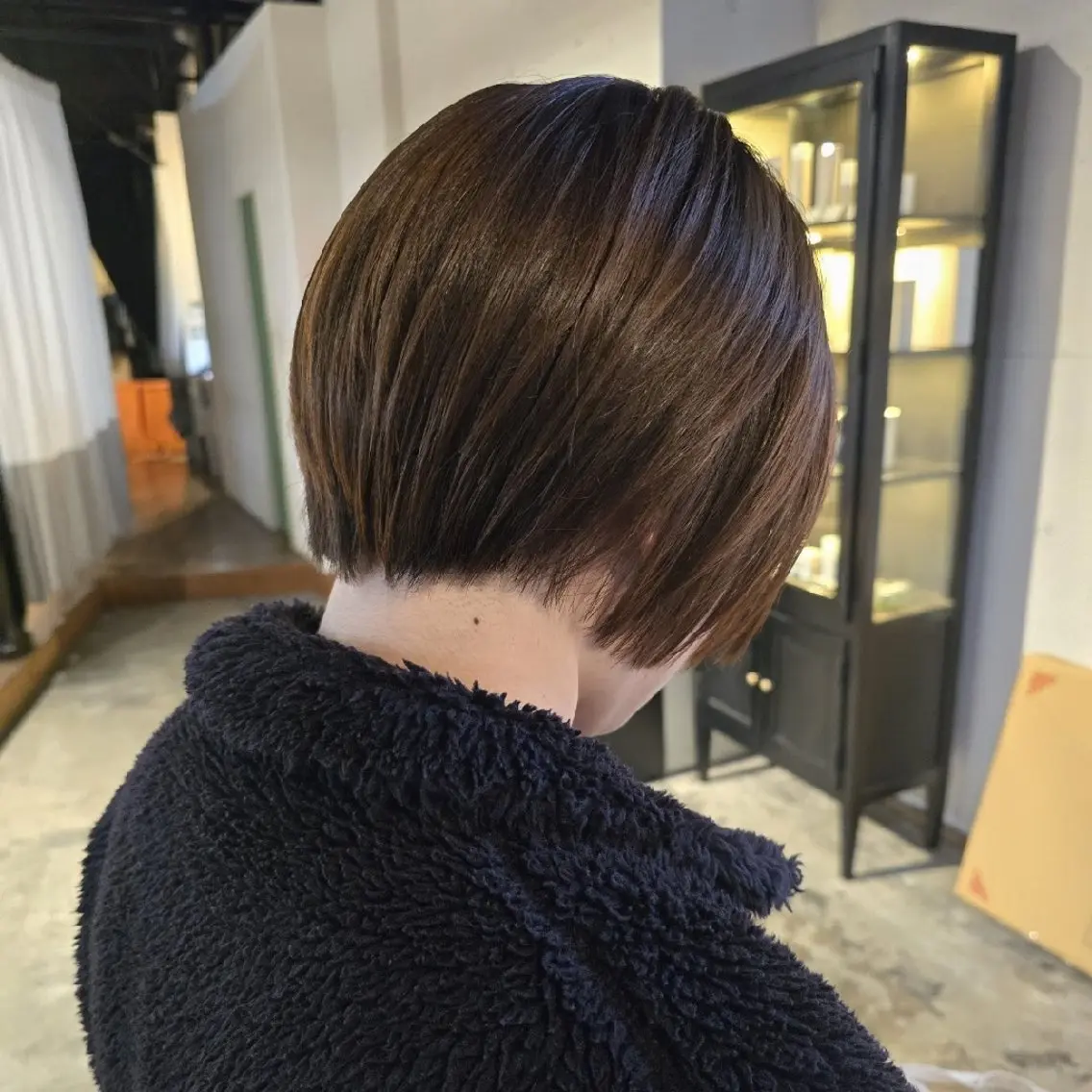 ショート カラー ショートヘア ハヤシ マユ ✂ 府中美容室のヘアスタイル
