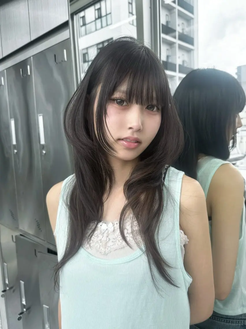 ミディアム カラー 【GLROW大宮】 reimi美髪カラーのヘアスタイル