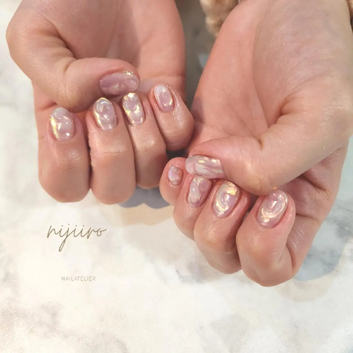 ネイル ハンドネイル nijiiro🌈 サトウのネイルデザイン