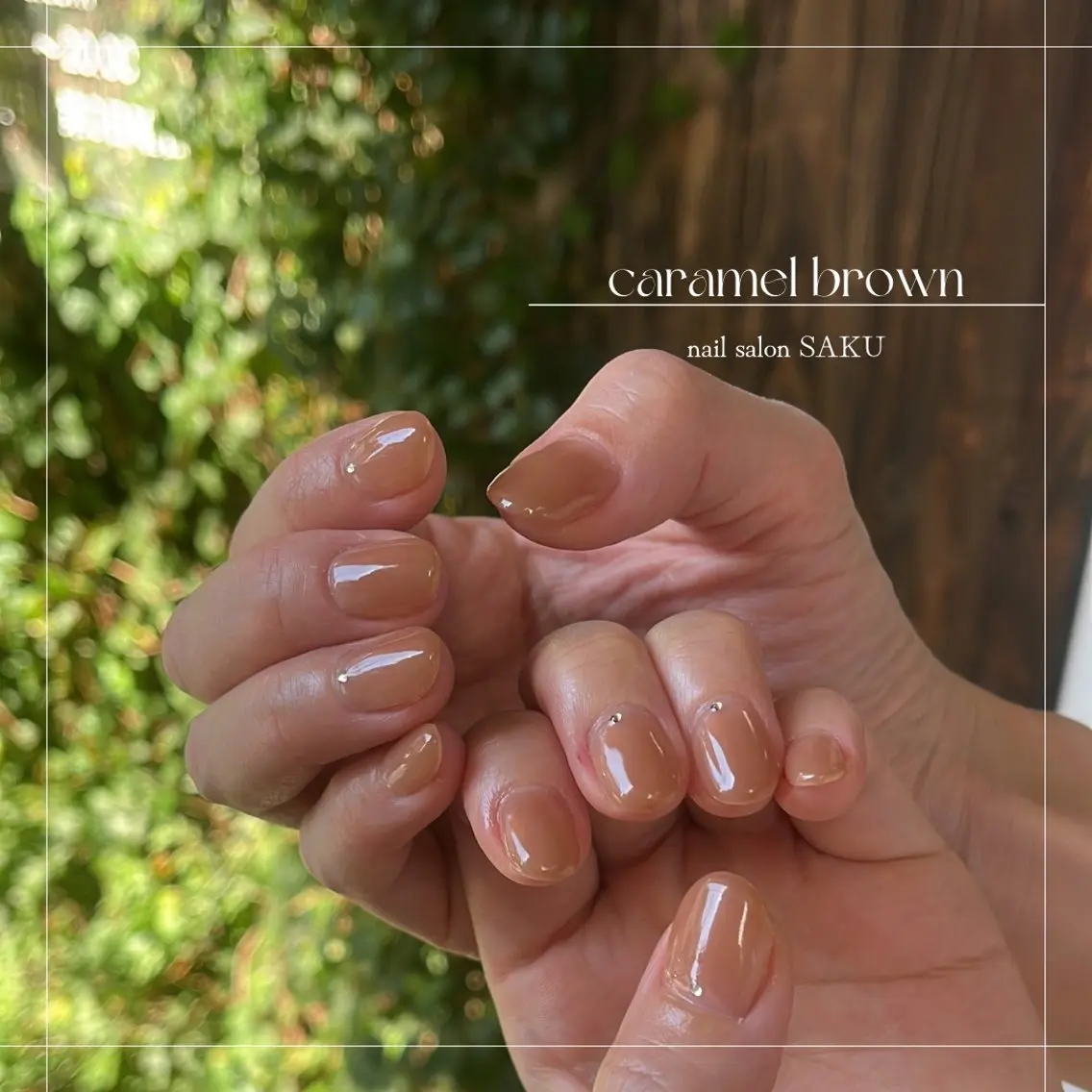 ネイル ニュアンスネイル シンプルネイル ハンドネイル SAKU nail 作島茜のネイルデザイン