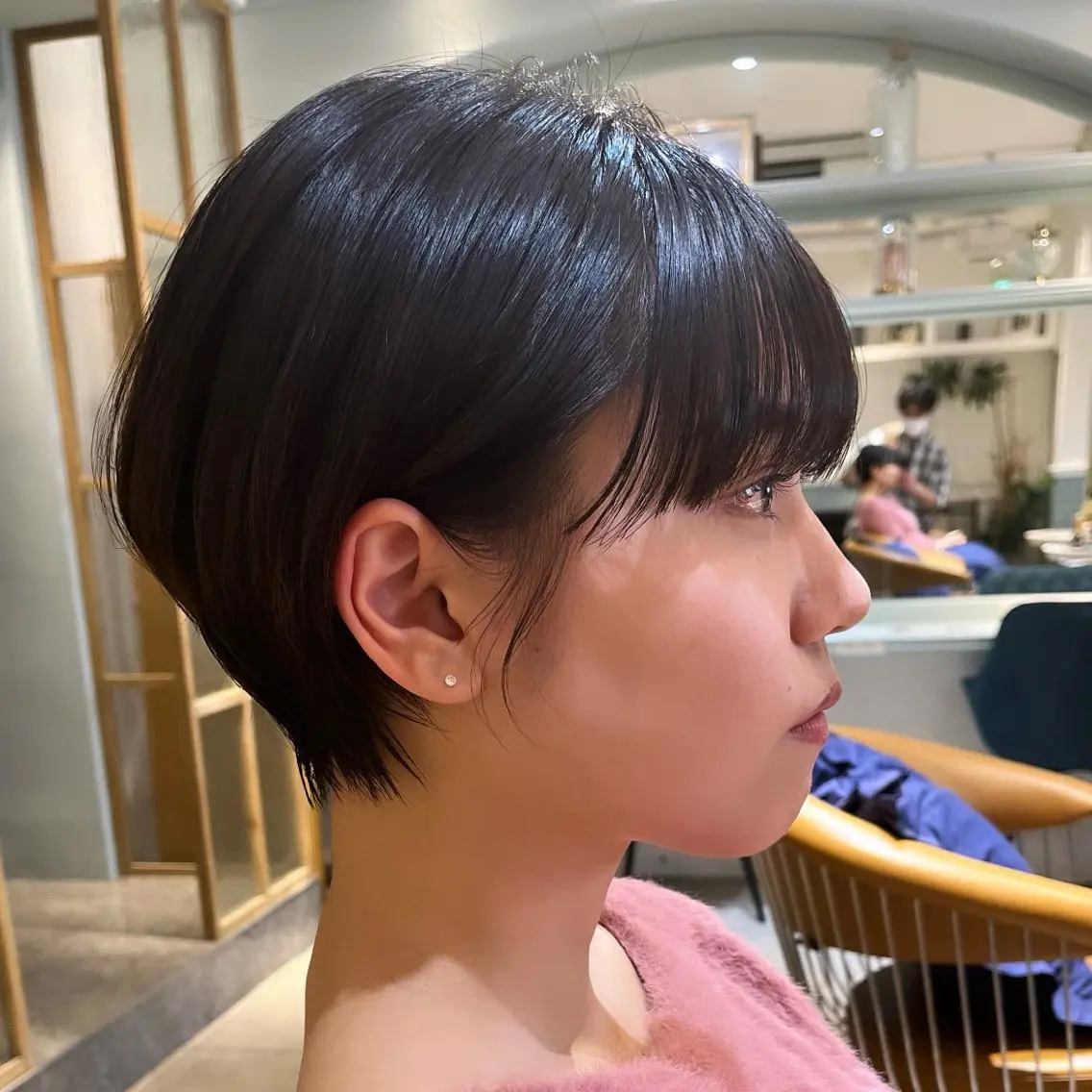 ショート 髪質改善レイヤー/ ボブたんの翔太のヘアスタイル