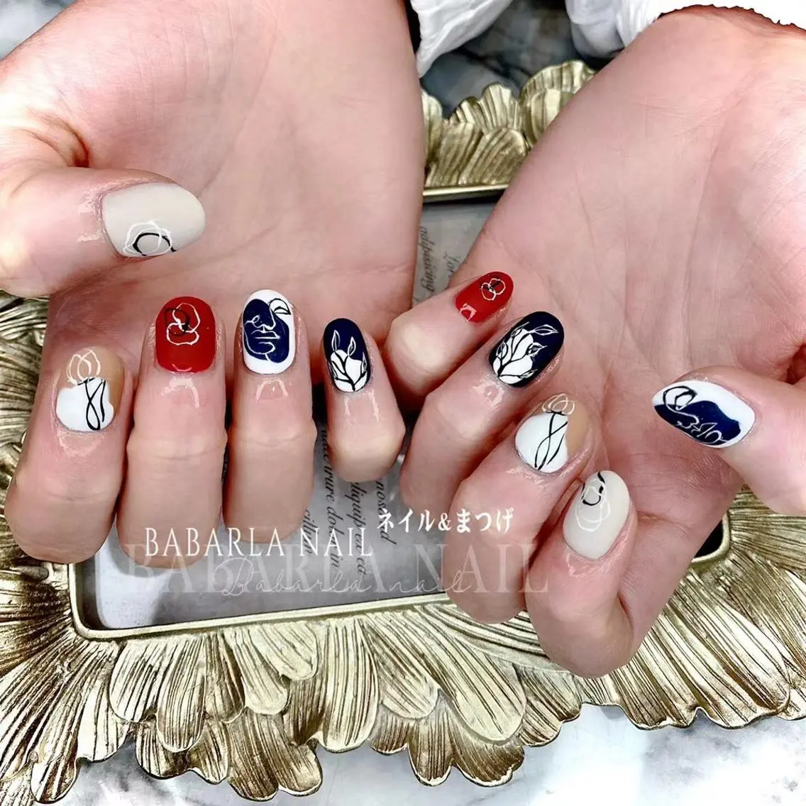 ネイル アートネイル Babarla Nailのネイルデザイン
