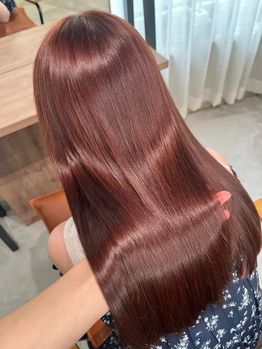 ロング KAEDE🎀 縮毛矯正＆パーマ特化のヘアスタイル