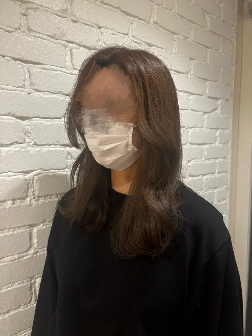 💇‍♀️カット+白髪染めカラー💇‍♀️の写真