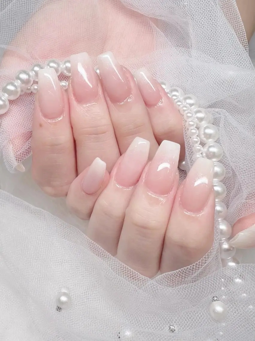 ネイル ハンドネイル NON🎀韓国 ちゅるんワンホン🎀のネイルデザイン
