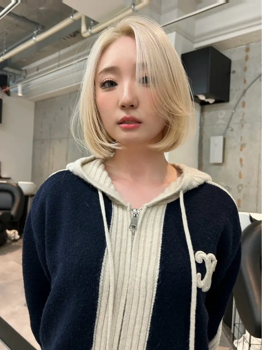 ショート カラー Tabuchi Mamiyaのヘアスタイル
