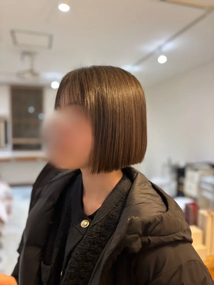 ショート ヤマノウチ アヤカのヘアスタイル