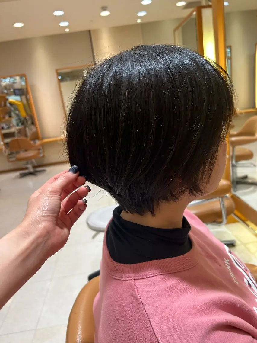 ショート ショートヘア morio コトミのヘアスタイル