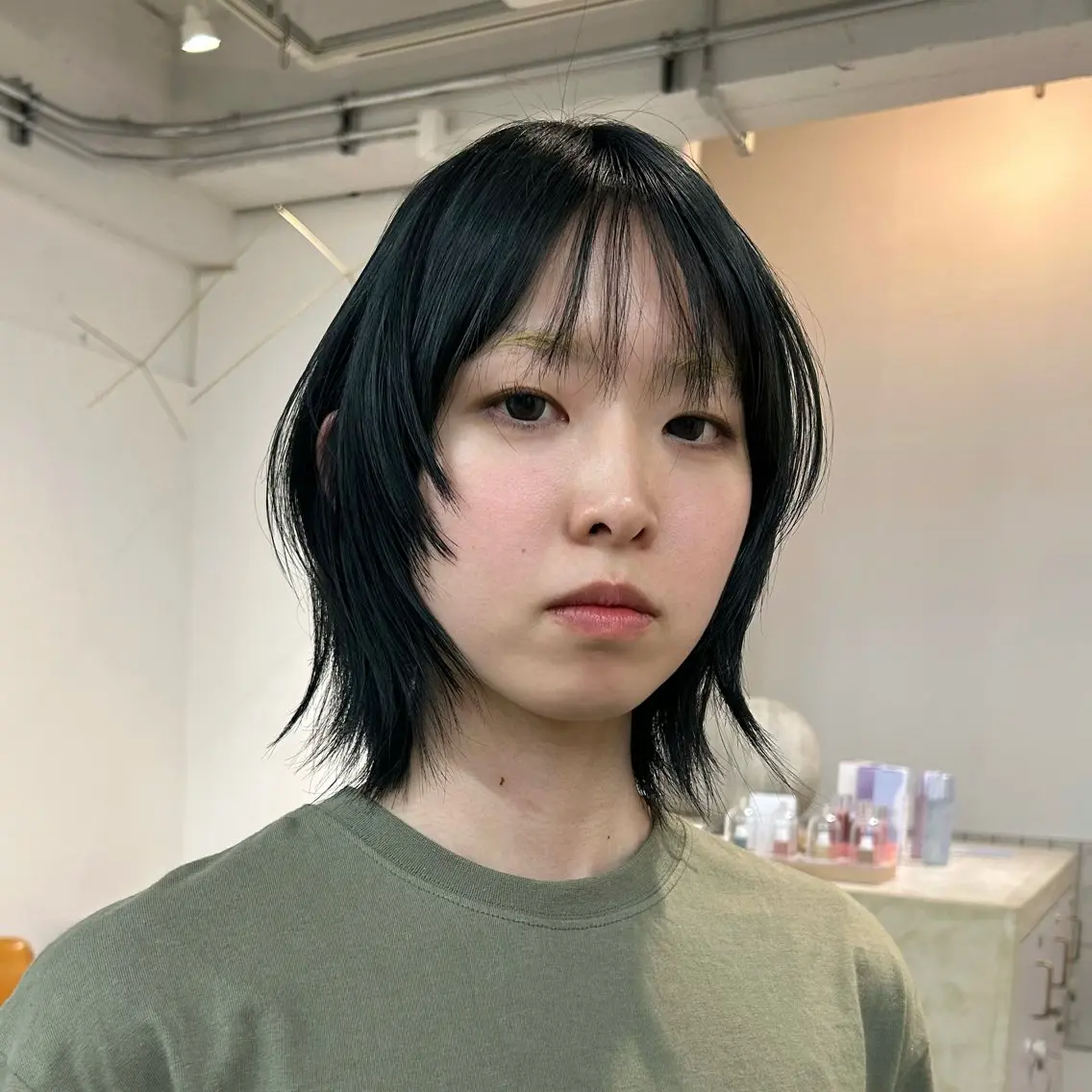 カラー ブリーチ ヘアカラー ワンカラー/ わこ🩰のヘアスタイル