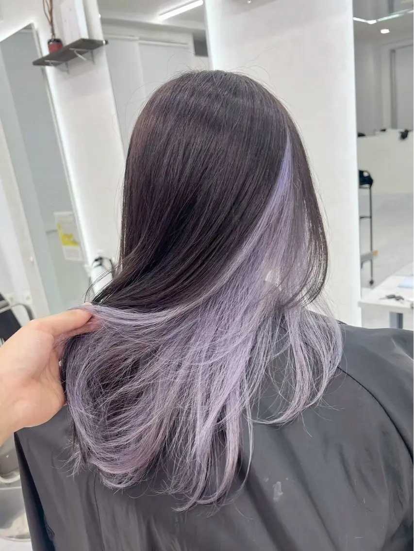 ロング ヘアカラー いずみ カラーモデル募集⭐️のヘアスタイル