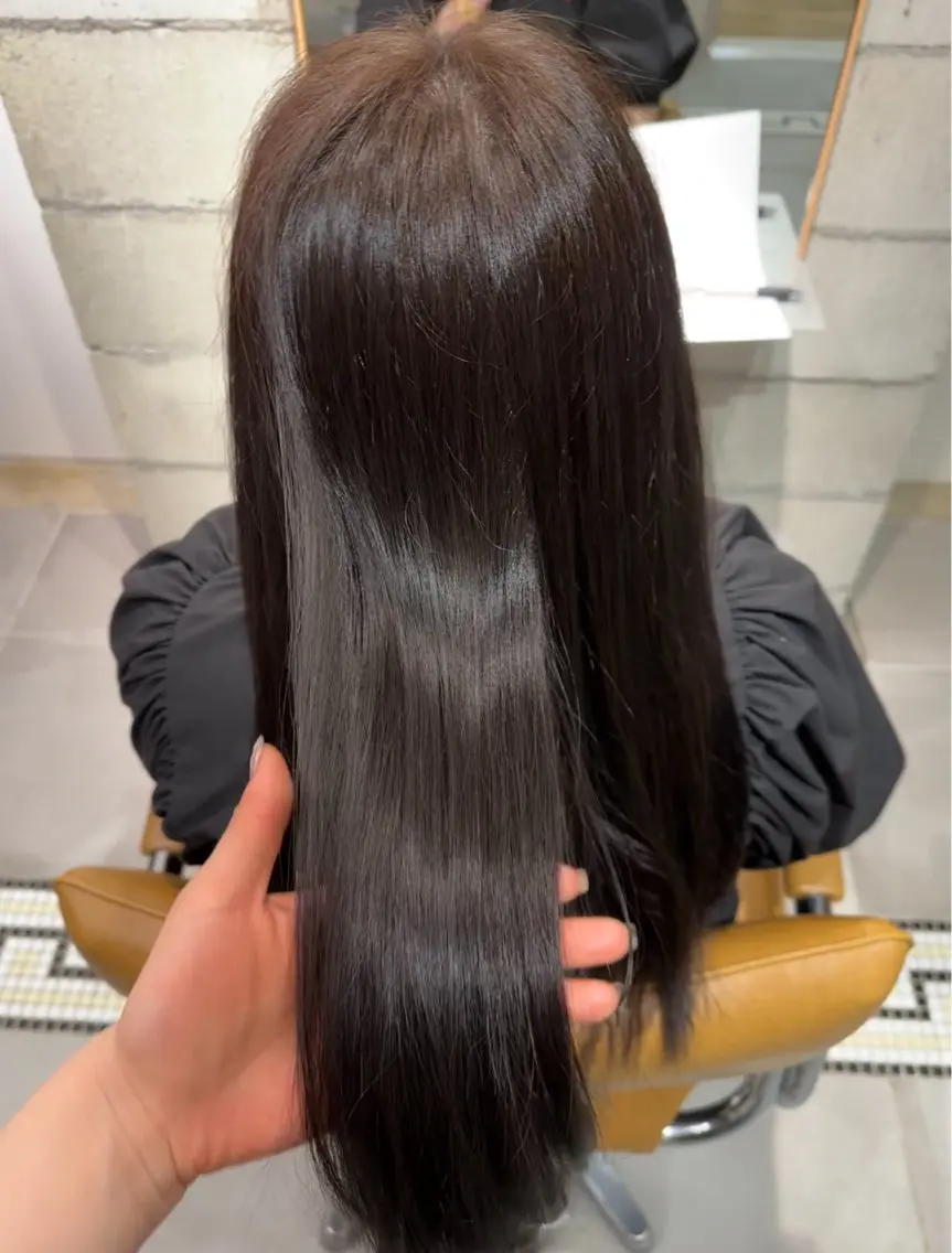 【水曜不可】縮毛矯正（アイロンありコスメストレート）💆🏻‍♀️の写真