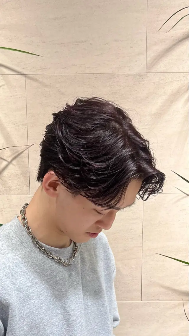 【今流行りNo.1】メンズカット＋フェザーパーマ🪽🕊️の写真