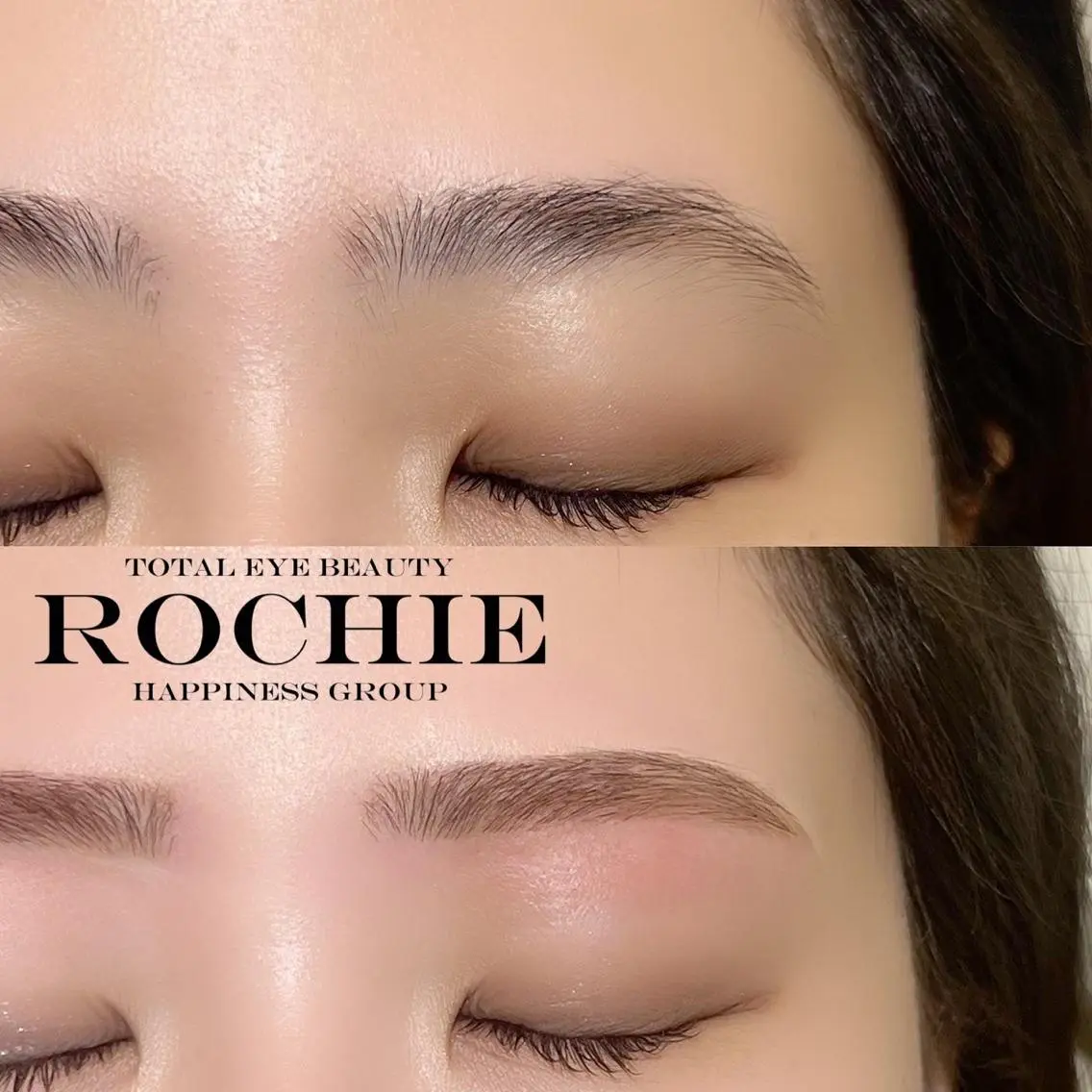 アイブロウ 眉毛ワックス脱毛 秋野 睦実のヘアスタイル