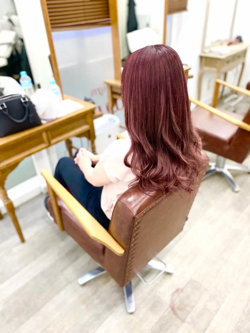 カラー ヘアカラー 🖤メンズアップ バング特化西郷🖤のヘアスタイル